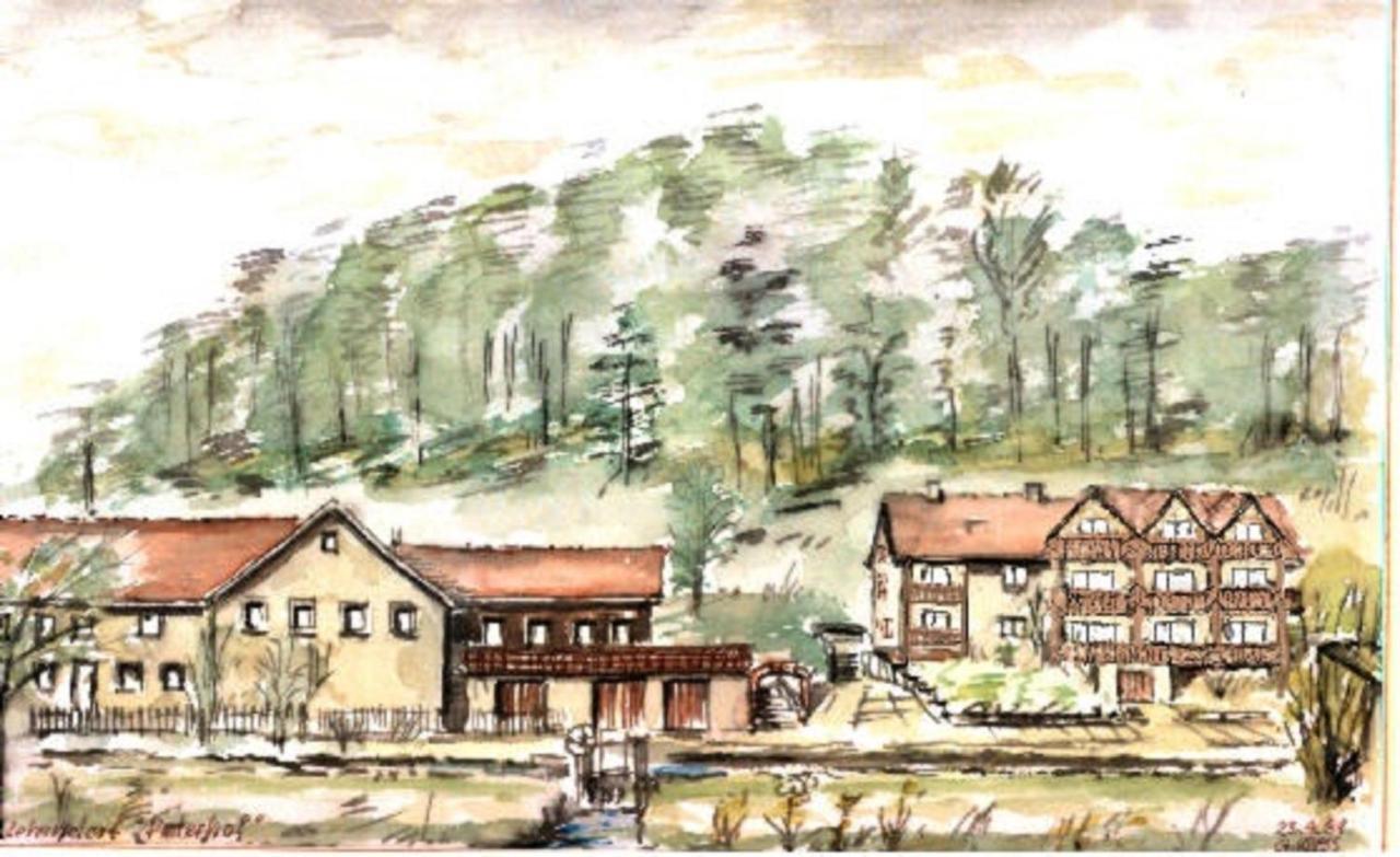 Landgasthof Peterhof Etzelwang Kültér fotó
